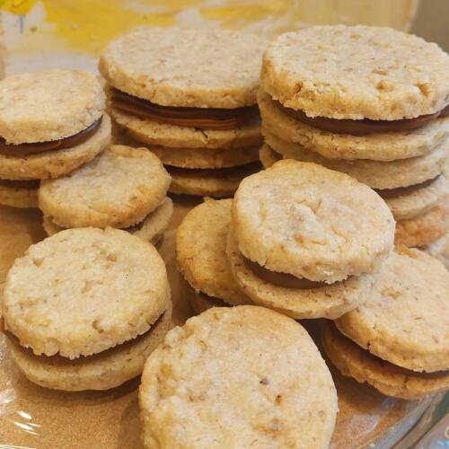 Alfajores de nuez