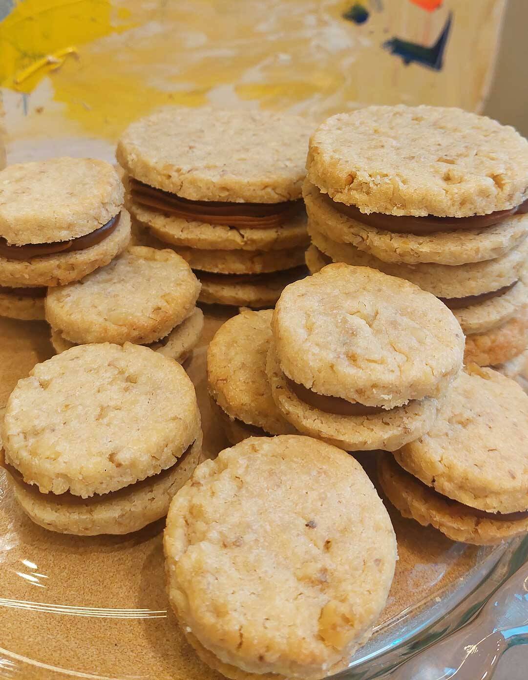Alfajores de nuez