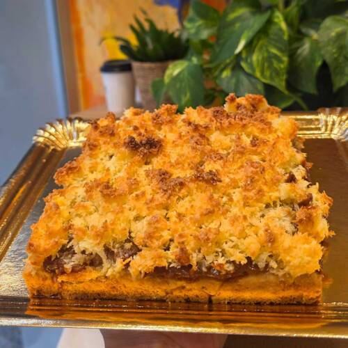 tarta de coco Deleitería Bilbao