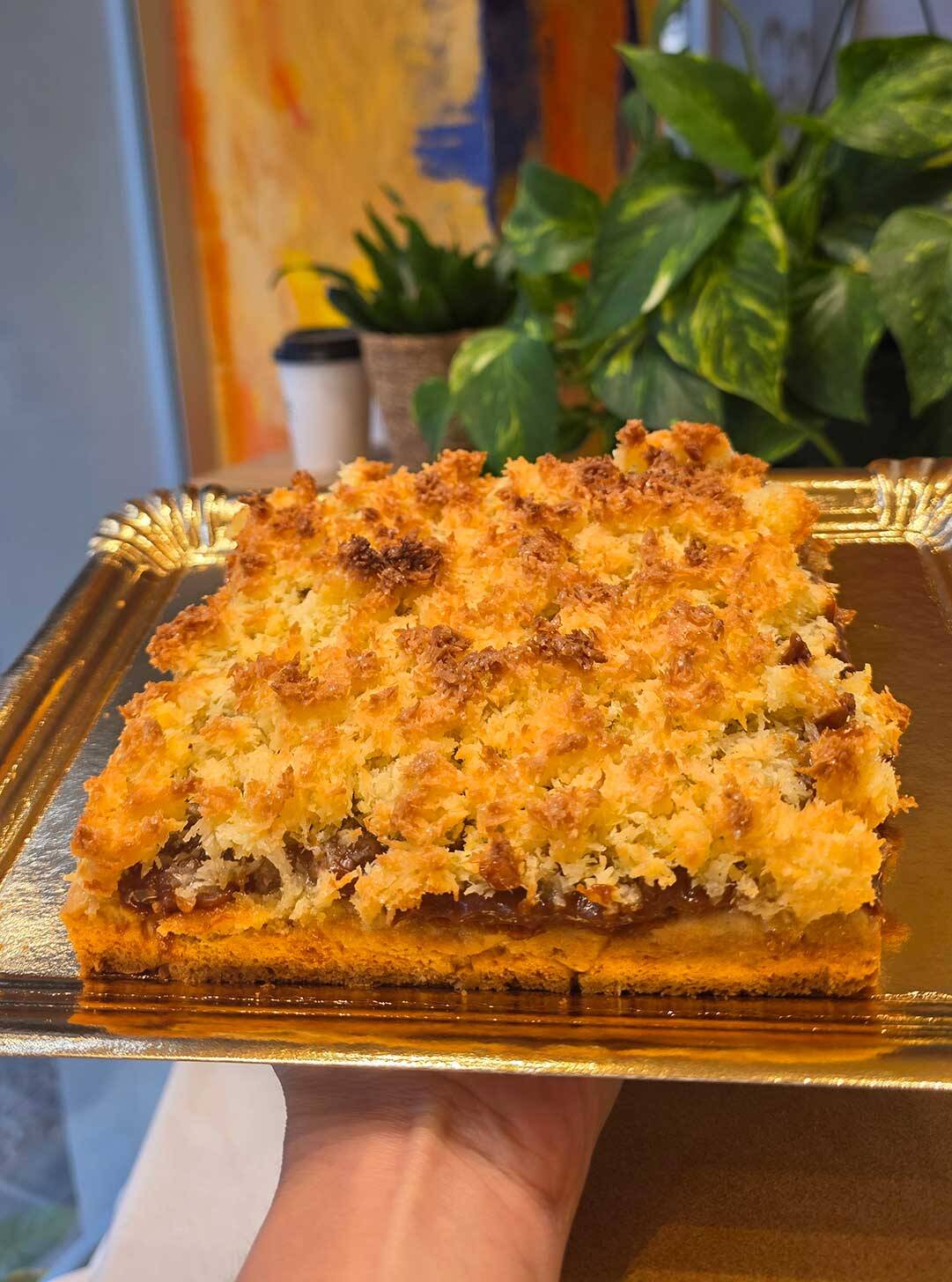 tarta de coco Deleitería Bilbao