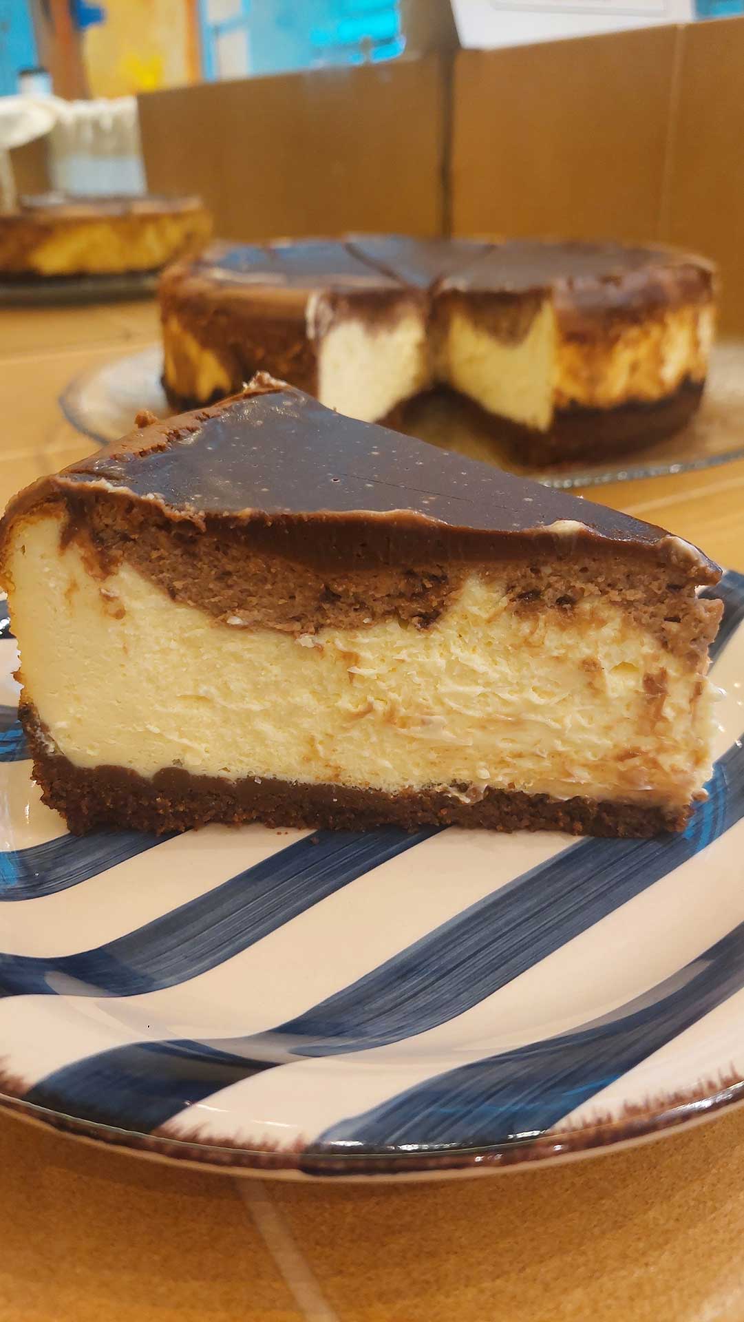 Tarta de Queso de Nutella