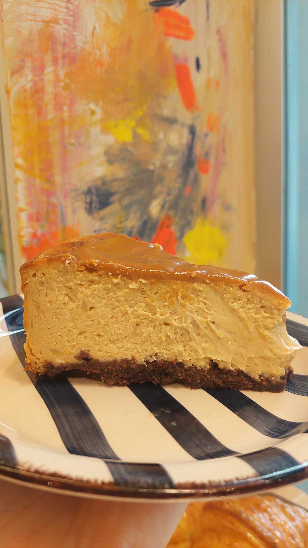 Tarta de Queso de Dulce de Leche