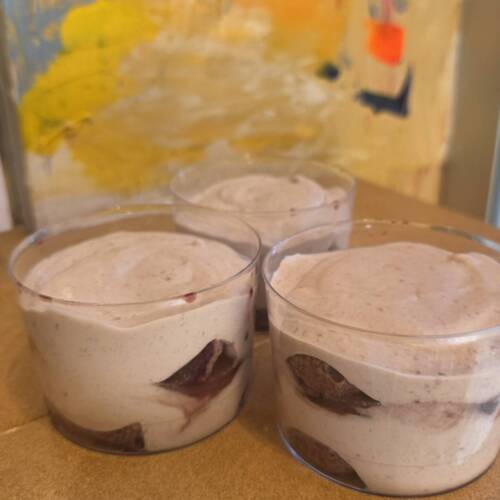 Tiramisú Peras al Vino
