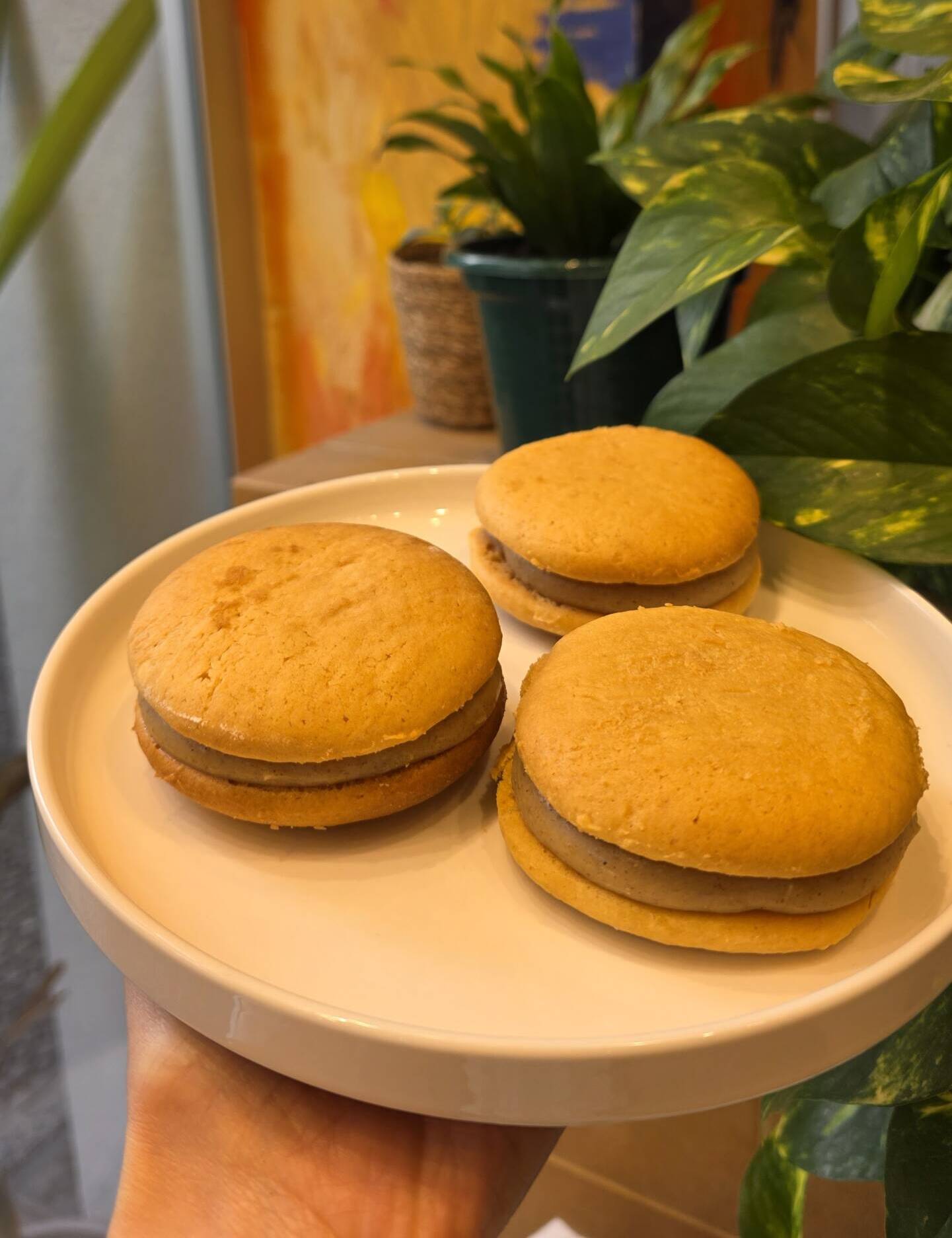 Alfajores Banana Split