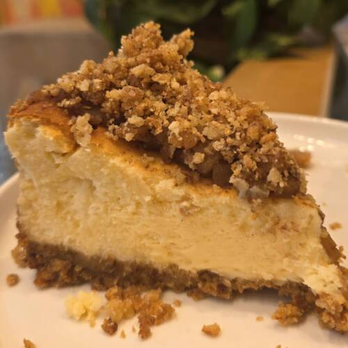 Tarta de Queso Crumble